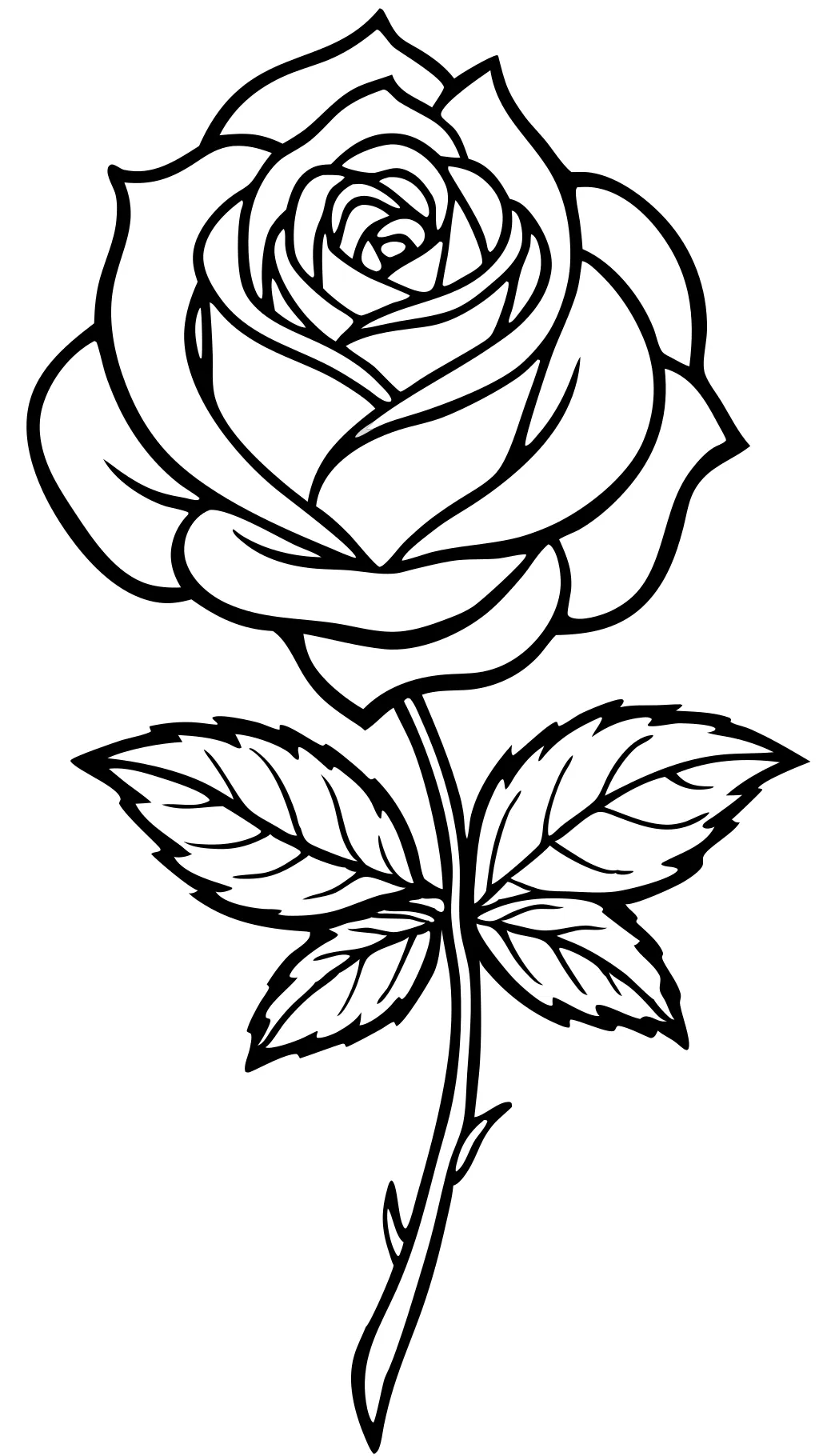 coloriages de roses